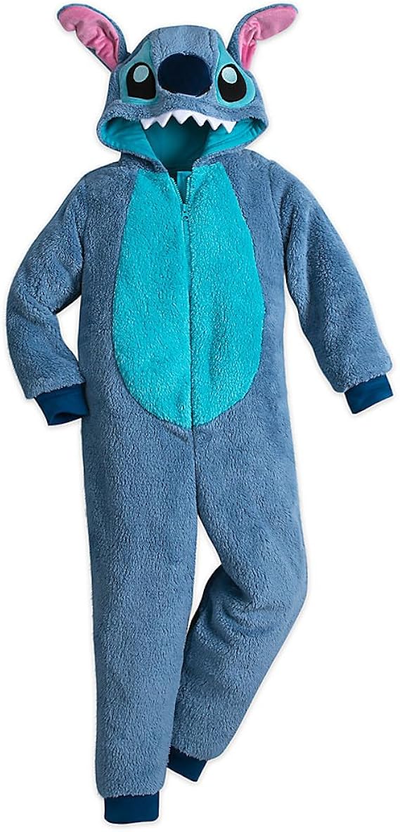 Disney Stitch Costume Sleepwear for Kids Size 9/10 Blue