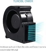 DORHEA 2Pcs 7530 12V 75x30mm DC Cooling Fan Brushless Ball Bearing USB view 3