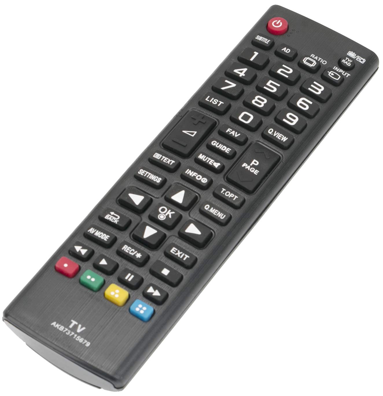 ALLIMITY Remote Control AKB73715679 sub AKB73715603 Replaced for LG TV 32LB550 32LB561 39LB561 42LB550 42LB561 49LB550 47LB561 50LB561 50PB560 55LB561 60LB561 60PB561