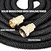 Crenova 100ft Garden Hose, Expandable Hose water hose with Double Latex Core, 3/4