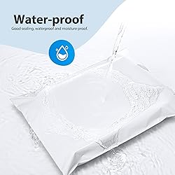 Fuxury 12x15.5 200pc White Poly Mailers, Shipping