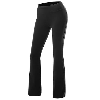 cotton flare yoga pants