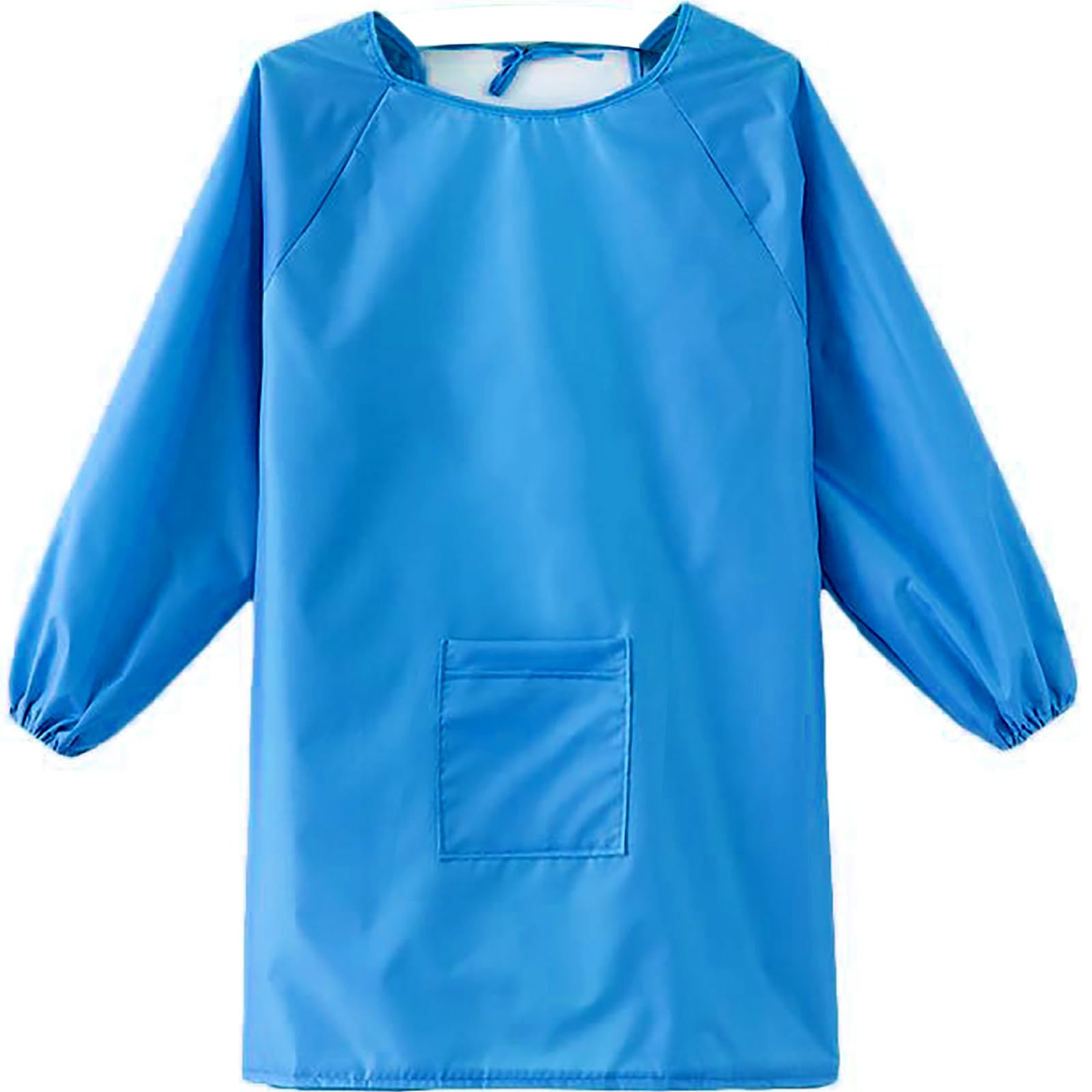 YeeHeen Art Smock Artist Painting Apron Waterproof Long Sleeve Smock with Pocket Blue XL