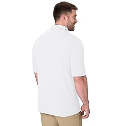 Hanes Mens Pique Short Sleeve Polo