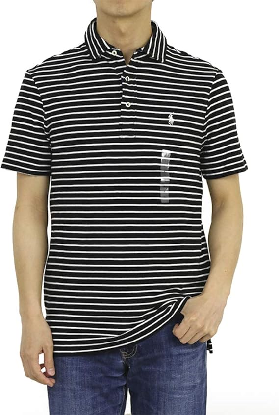Amazon ポロ ラルフローレン Polo Ralph Lauren フェザーウェイト メンズ 台襟 半袖 鹿の子 ポロシャツ 並行輸入品 ポロシャツ 通販