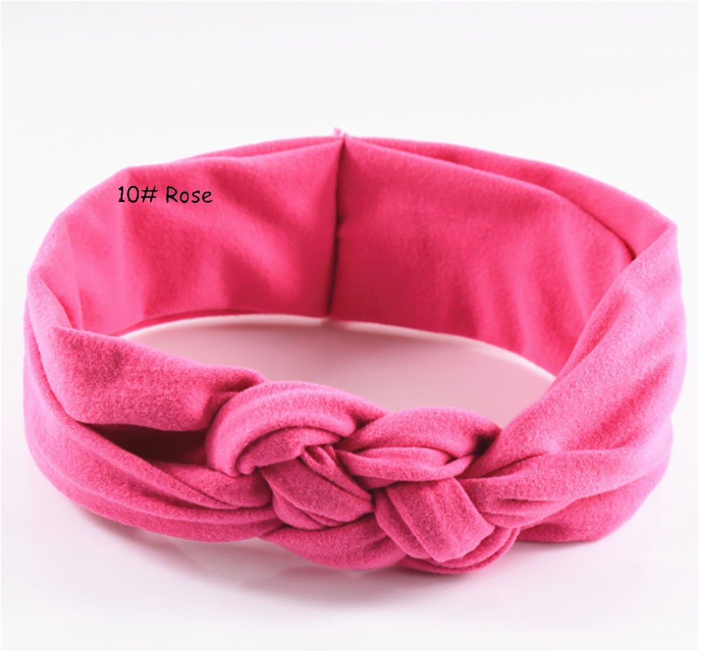 Vinmax 6Pc Baby Headbands Turban Knotted,Child Braid Cross Headband,Baby Hair Accessories Toddler Soft Girl Kids Cross Hairband,Girl\'s Hairbands for Newborn,Toddler and Childrens