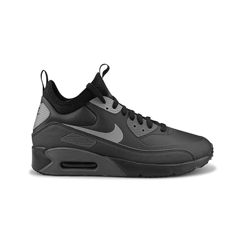 Nike Herren Air Max 90 Ultra Mid Winter Schwarz Synthetik/Textil Winterschuhe 40