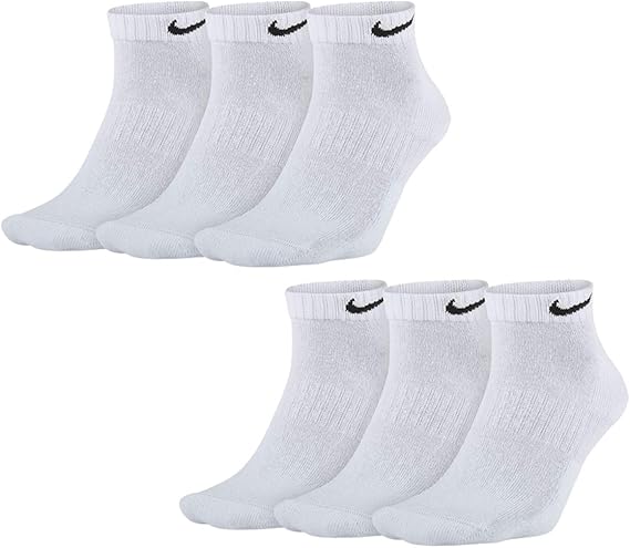 Amazon Nike ナイキ 3p エブリデイ クッション ロー ソックス 2個セット ホワイト Sx7670 100 2set 25 27cm スポーツソックス 通販