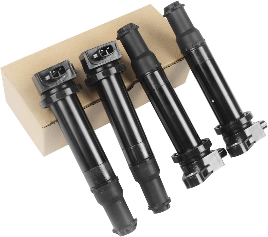 APremium Ignition Coils Pack for Hyundai Accent Kia Rio Rio5 20062011 1.6L Compatible UF499