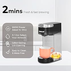CHULUX Slim Single Serve Coffee Maker for K Cup