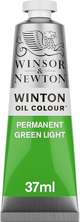 Winsor & Newton Winton Oil Colour Permanent Green Light 37 ml Tube