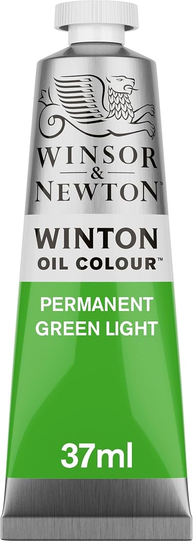 Winsor & Newton Winton Oil Colour Permanent Green Light 37 ml Tube