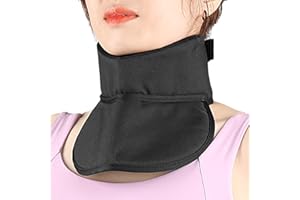 Ice Hockey Neck Guard - Adjustable Breathable Sports Protective Gear | Ice Hockey Neck Protector - for Youth Teens Adult Play