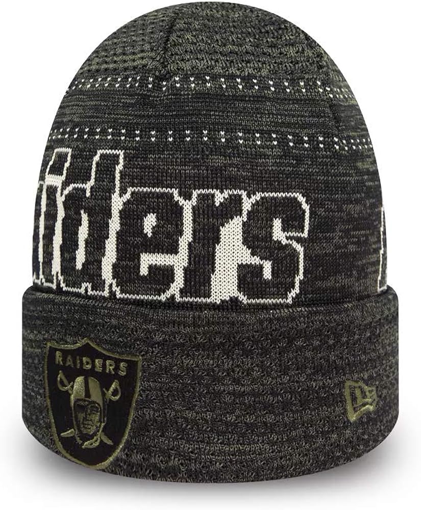 New Era NFL Engineered Fit Oakland Raiders Beanie H Oakland Raiders