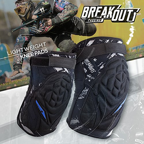image for VIRTUE Breakout Lightweight Knee Pads for Paintball, Airsoft and Actio