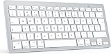 OMOTON Bluetooth Keyboard for Mac UK Layout Silver view 8