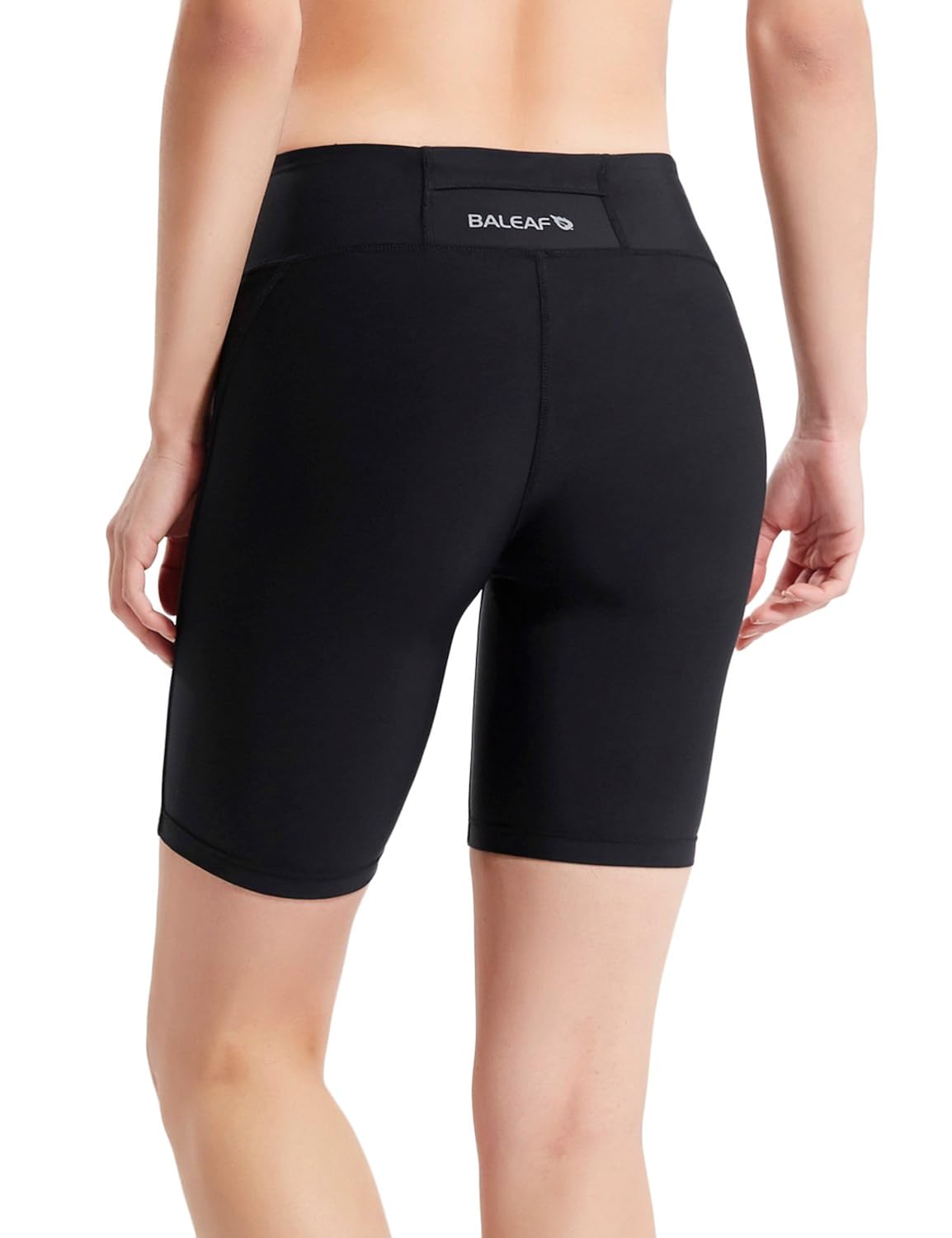 BALEAF Womens 7 Inches Compression Running Shorts Spandex Workout