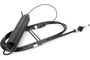 GEATAAT GY22387 PTO Control Cable for John Deere Lawn Mower-Blade Engagement Cable Compatible with John Deere 107S D100 D105 D110 D120 D125 D130 E100 E110 E120 E130 X105 X106 X107 X125 X126 X127 X145