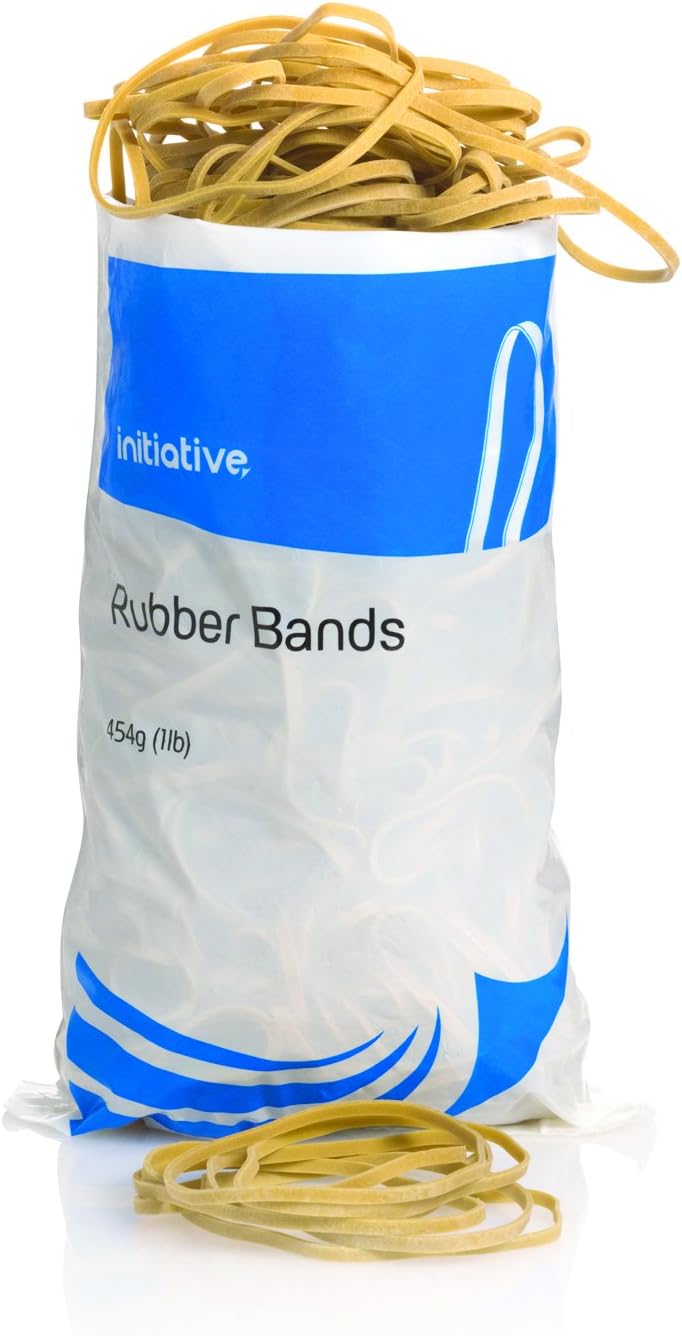 [Pack of 5] 450g Bag of Size 69 / 6mm x 152mm Wide Elastic Rubber Bands