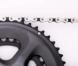 KMC X11 11 Speed Chain Silver Black 118 Links view 5