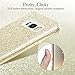 ESR Samsung Galaxy S8 Case, Luxury Glitter Sparkle Bling Designer Case [Slim Fit, Hard Back Cover] Shinning Fashion Style for Samsung Galaxy S8 (Champagne Gold)