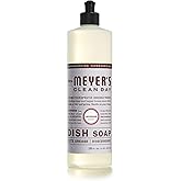 MRS. MEYER'S CLEAN DAY Liquid Dish Soap, Cruelty Free Formula, Lavender Scent, 16 oz