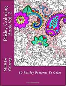 Paisley Coloring Book Vol 2 Marti Jo S Coloring