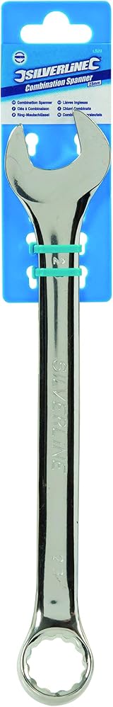 Silverline LS23 23 mm Combination Spanner Chrome Vanadium Drop Forged view 3