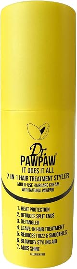 Dr.PAWPAW It Does It All 7in1 Hair Treatment Styler Vegan Papaya Aloe Coconut view 1