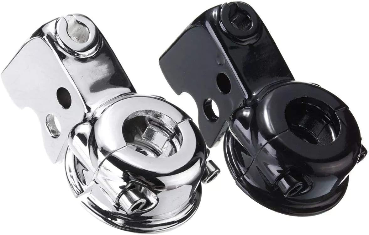 Clutch Brake Lever Clutch Lever Mount Bracket Perch For Harley Touring Glide Softail Dyna Sportster 883 Motorbikes Parts (Color : Black)
