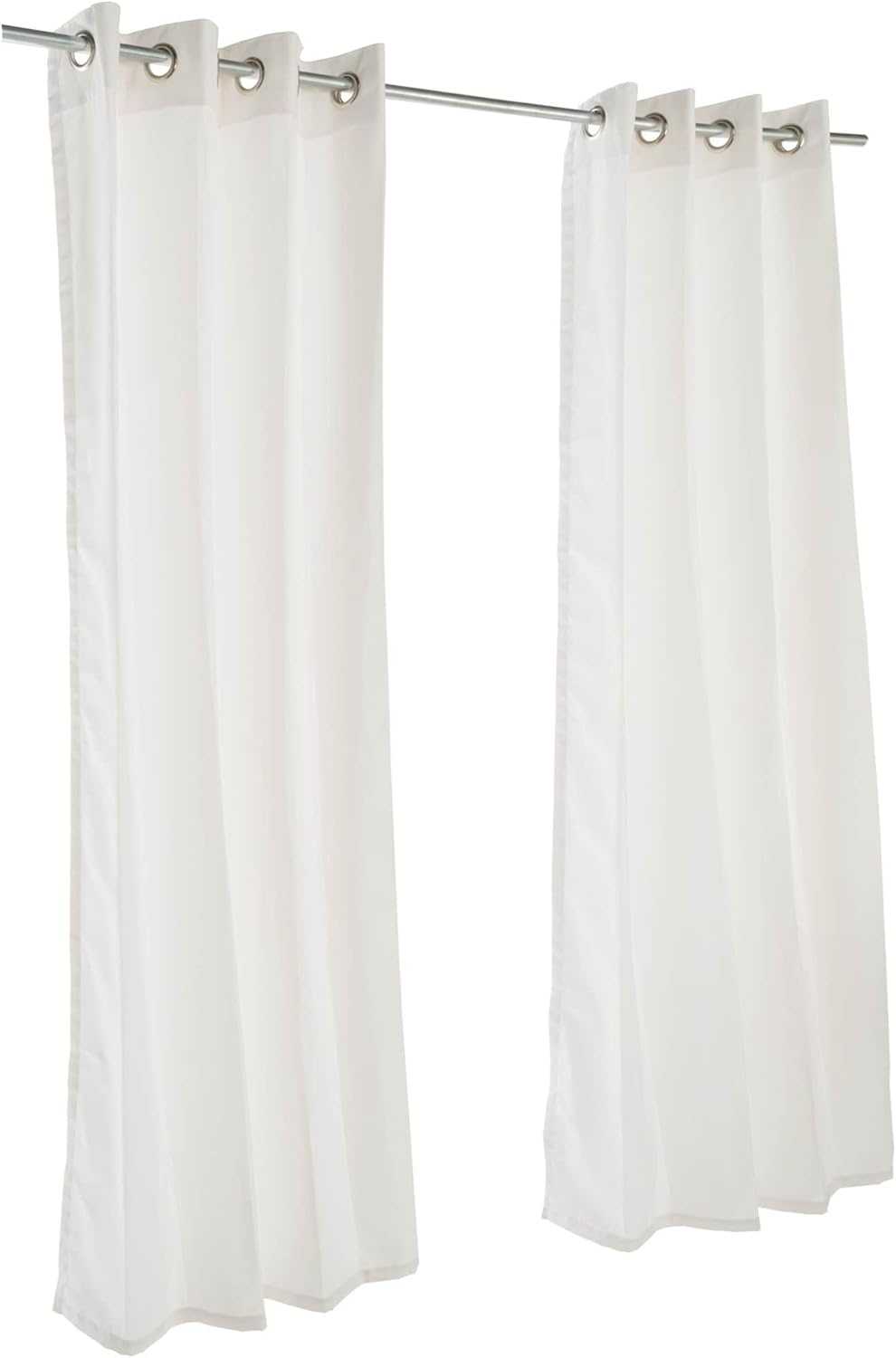 Amazon Com Sunbrella Outdoor Curtain With Nickel Grommets
