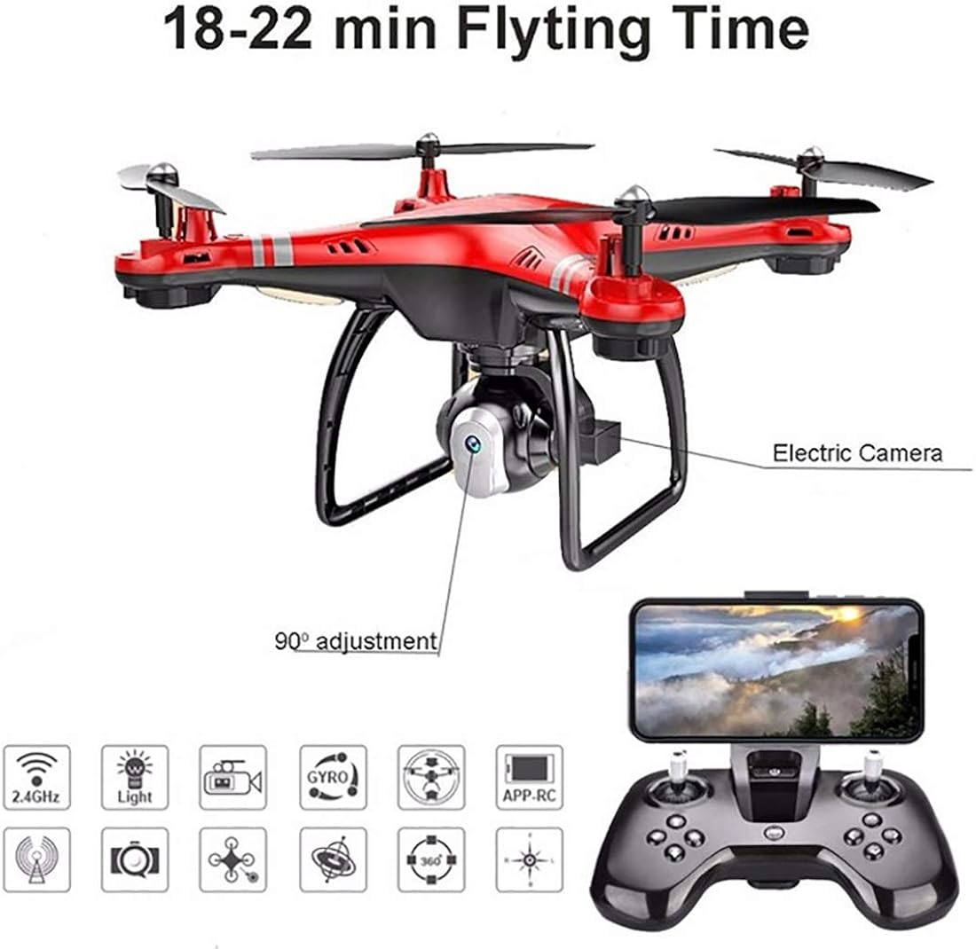 Quadcopter Drone with Camera Live Video WiFi FPV Quadcopter
