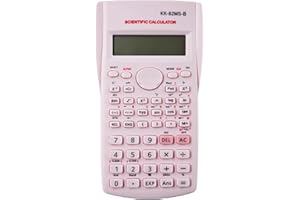 KK-82MS-B Scientific Calculator with 240 Function, 10-Digit Engineering and Financial Student Calculator with 2-Line Display,