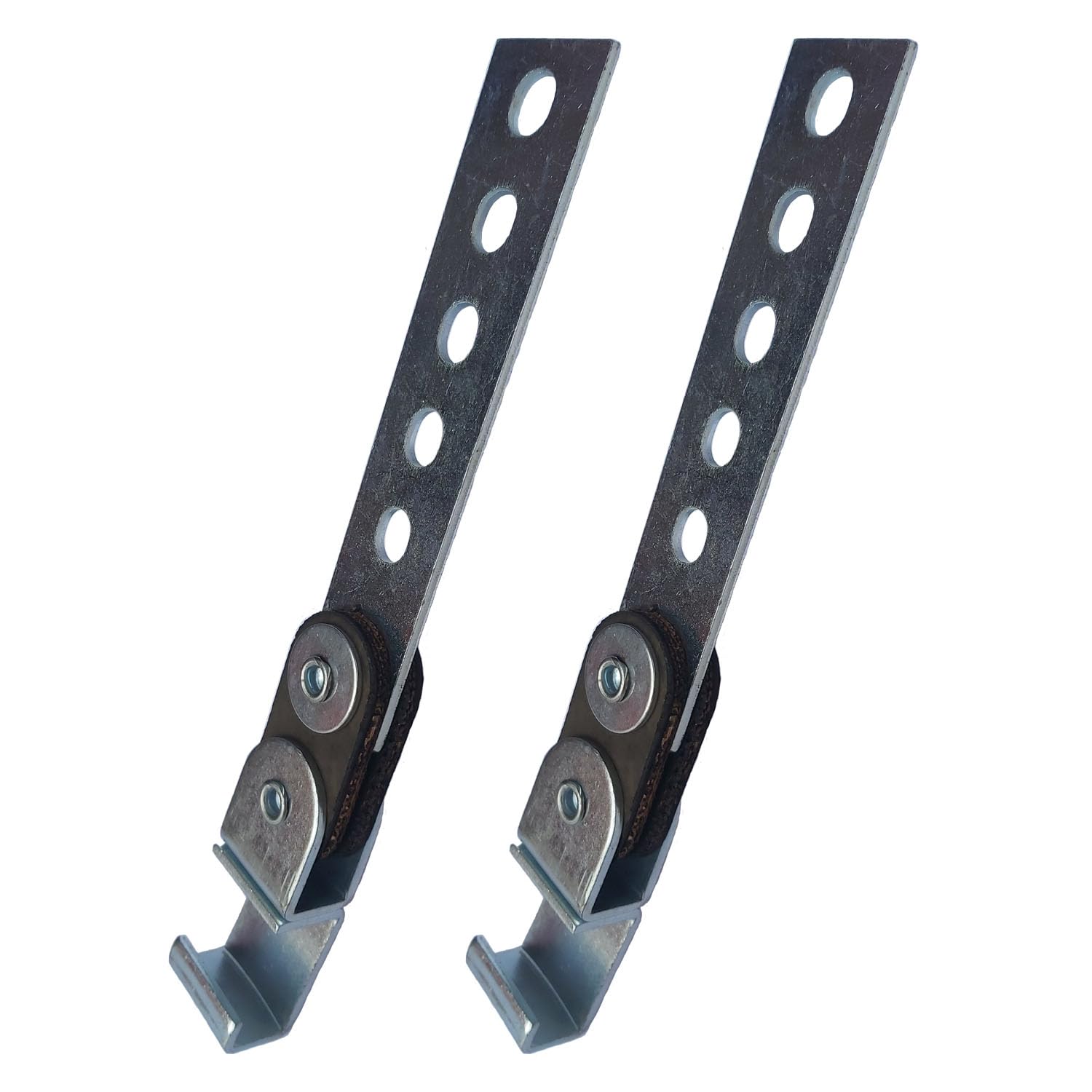 Photo 1 of 2 Pack Swivel Style Exhaust Hangers Exhaust System Hanger Heavy Duty Open End Exhaust Hanger Muffler Hanger Bracket exhaust hangers universal