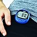 3DTriFit 3D Pedometer Activity Tracker | Best Pedometer for Walking with Pause Function & 7-Day Memory for Men & Women. Fitness Tracker Accurately Monitors Steps, Calories Burned, Distance & Speed.