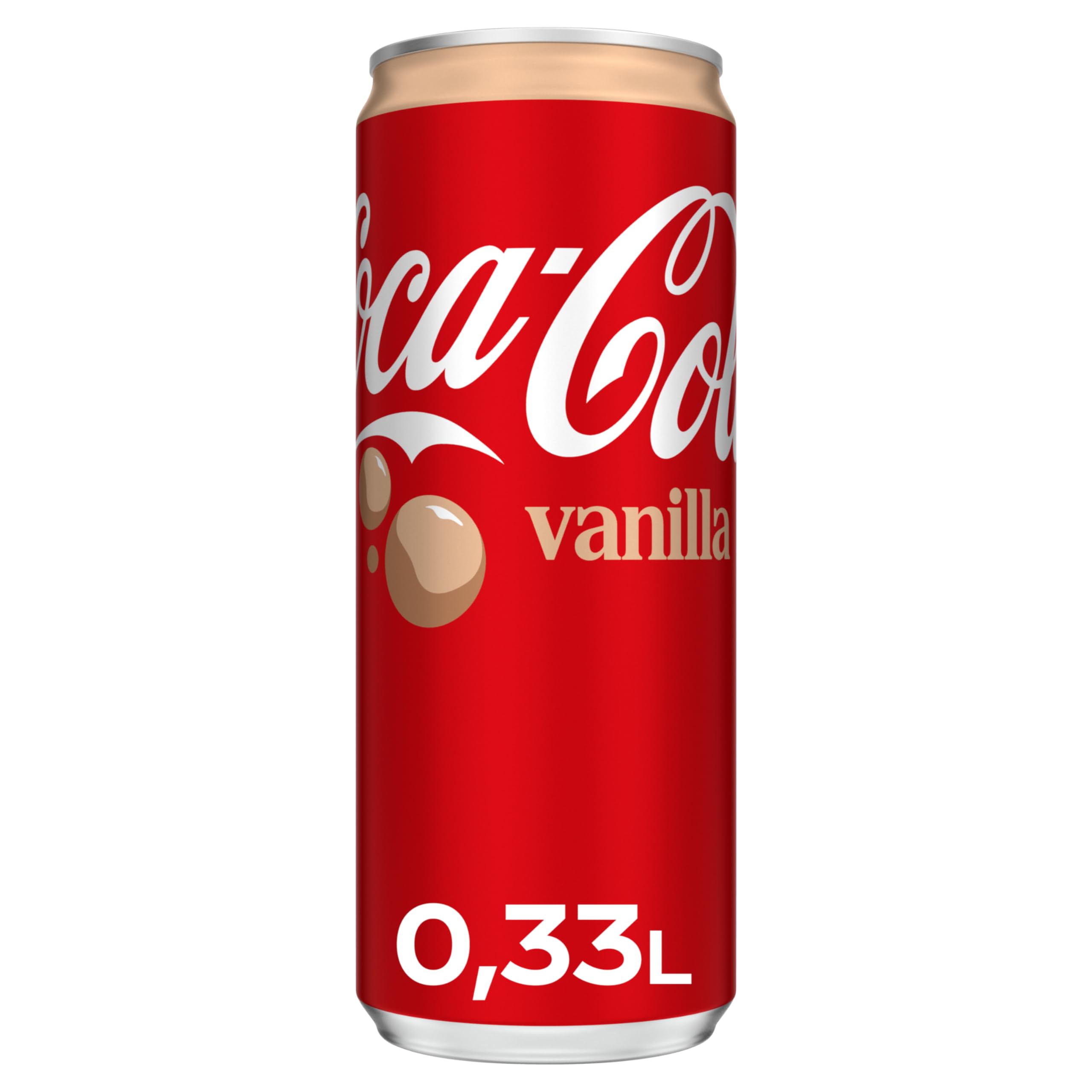 Coca-Cola Vanilla - erfrischendes, koffeinhaltiges Getränk mit originalem Vanillegeschmack - in praktischen Einweg Dosen (24 x 330 ml) 2