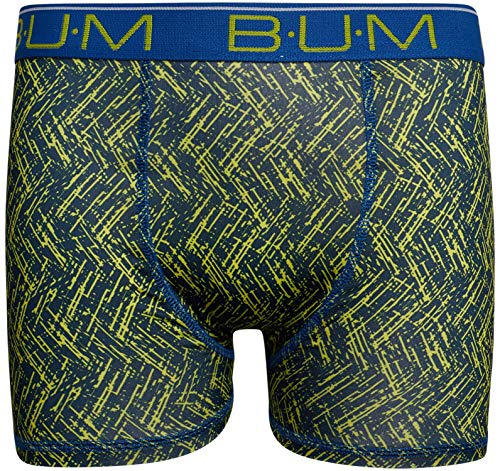 B.U.M. Equipment Boys' Performance Dry-Fit Compression Boxer Briefs (6 Pack) (Multi/Lime/Charcoal, X-Small / 4-5)' - Thumbnail 3