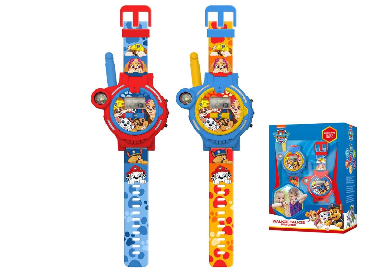 Kids Euroswan Paw Patrol 2-in-1 Digital Walkie Talkie Watch, Multi-Colour