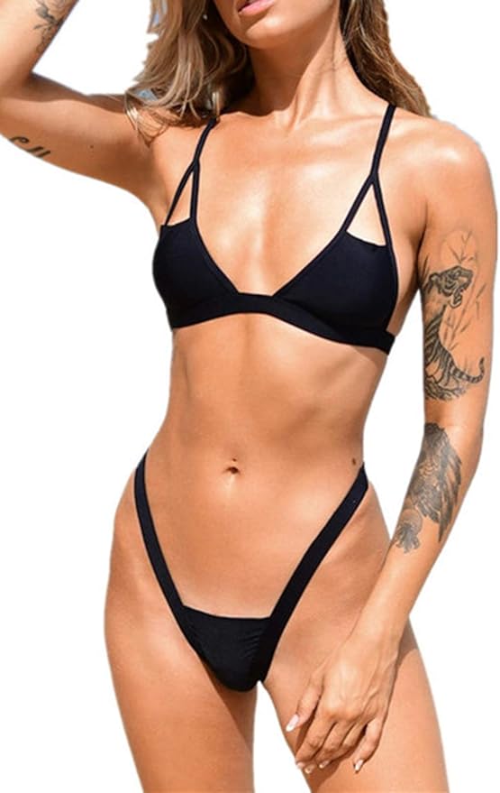2 piezas trajes de ba�o diminutos para mujeres