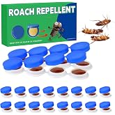 16PCS Roach Bait &amp; Killer, Roach Repellent Stations for Nest Repellent of Indoor Infestations, Effective Solution for Small to Large Cockroaches, Easy to Use, Ideal for Hidden Areas