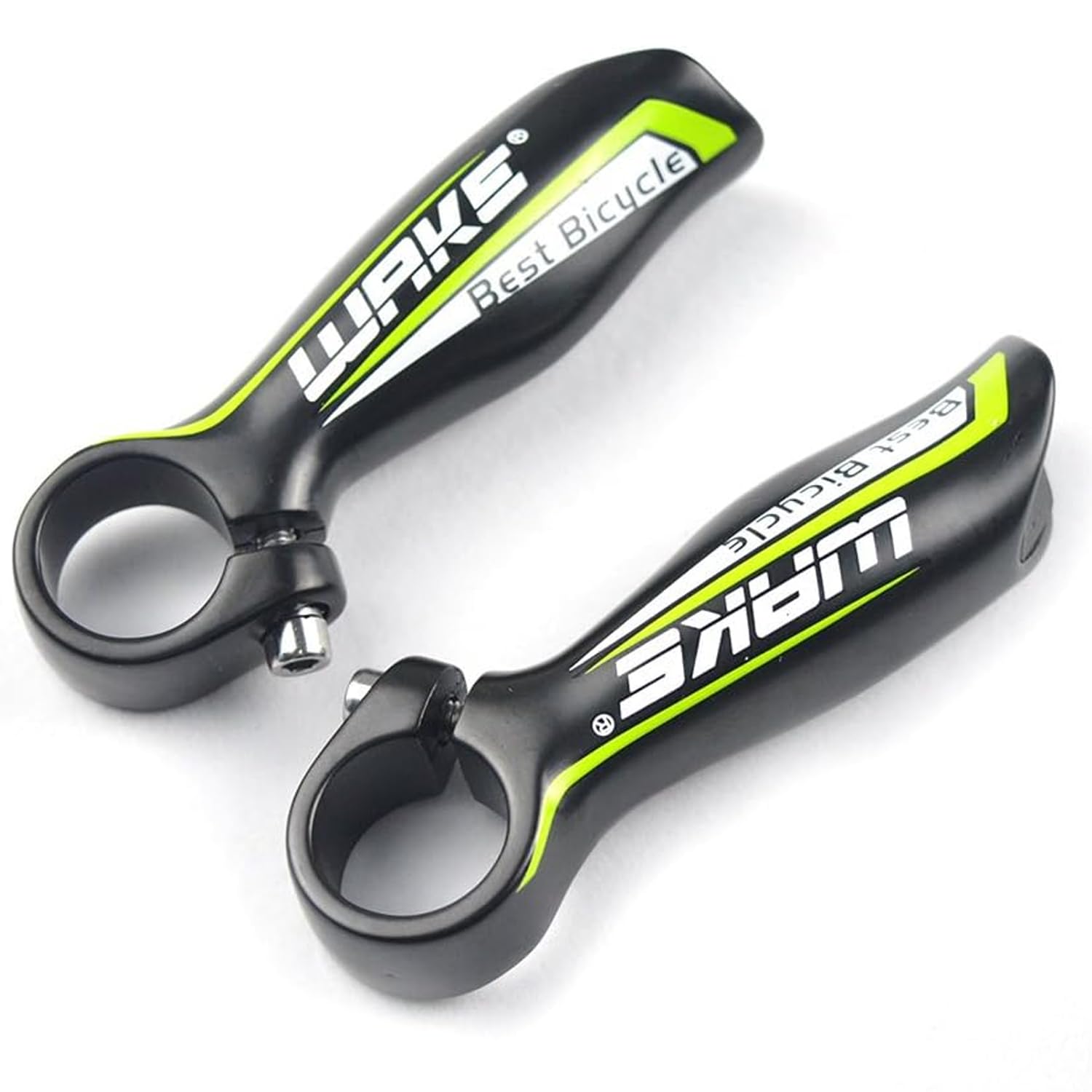 Lixada Bicycle Handlebar Ends Aluminum Alloy MTB Mountain Bike Handle Bar Ends 22.2mm (Green)