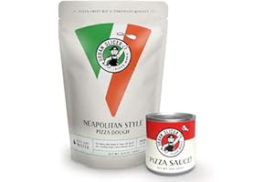 Urban Slicer Pizza Worx - Pizza Kit - 1 Bag Neapolitan Style Crust - 1 Pizza Sauce