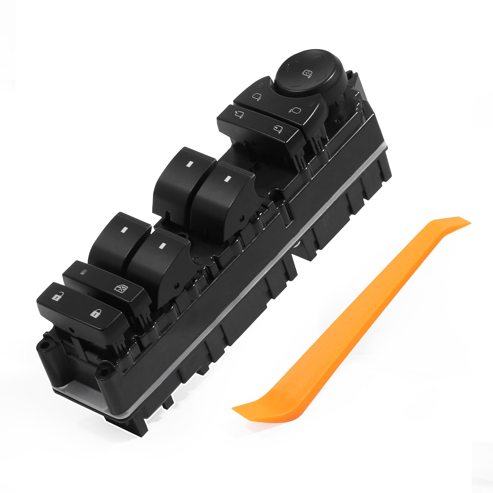 Photo 1 of 20835553 Driver Side Power Master Control Window & Door Lock Switch Compatible with 2007-2014 Chevy Avalanche Silverado Suburban Cheyenne Tahoe/GMC Sierra Yukon XL 1500 2500 3500 Cadillac Escalade