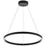 WELAKI Modern Led Chandelier, 1 Ring Contemporary