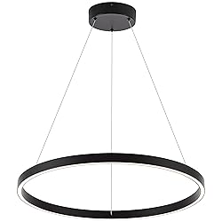 WELAKI Modern Led Chandelier, 1 Ring Contemporary