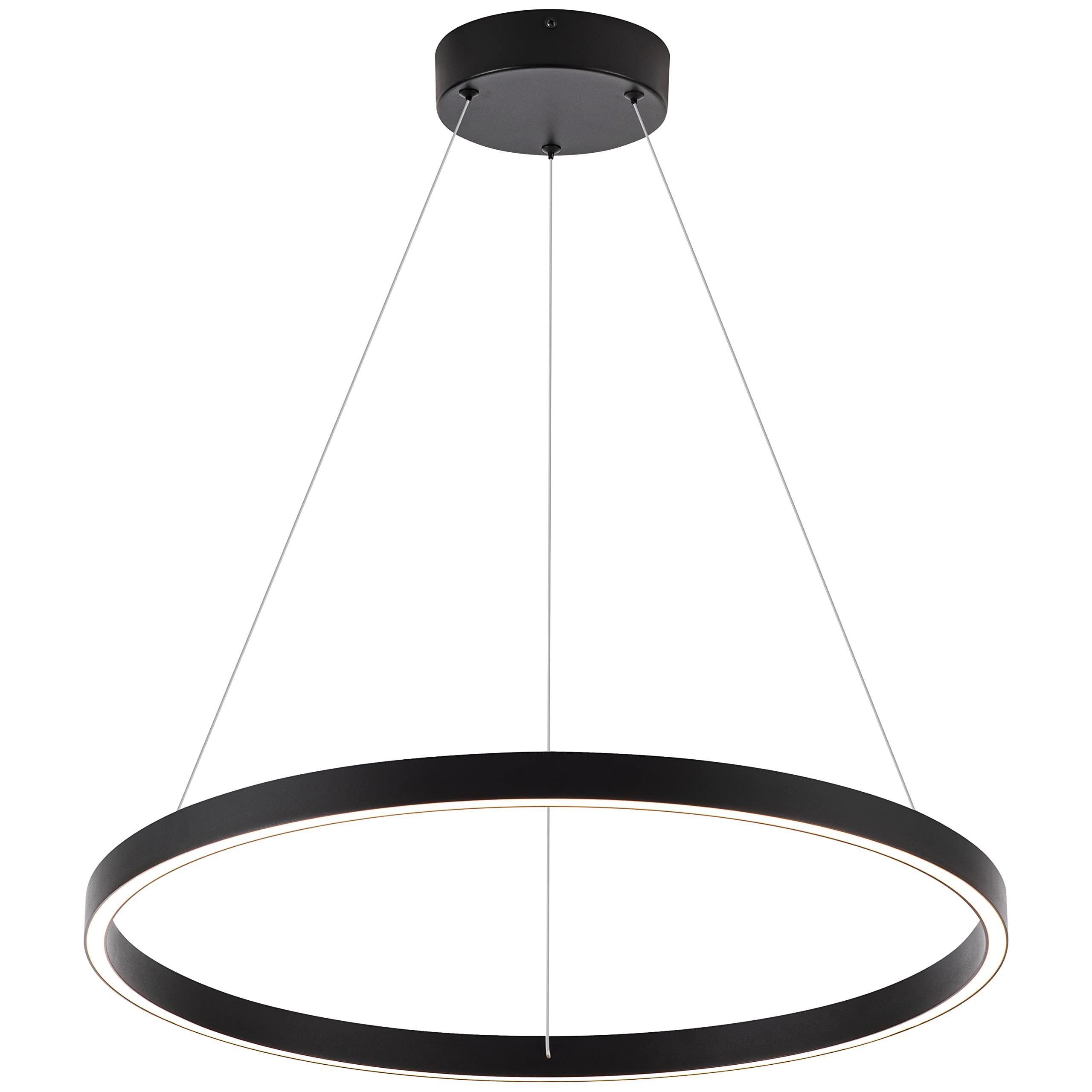 WELAKI Modern Led Chandelier, 1 Ring Contemporary