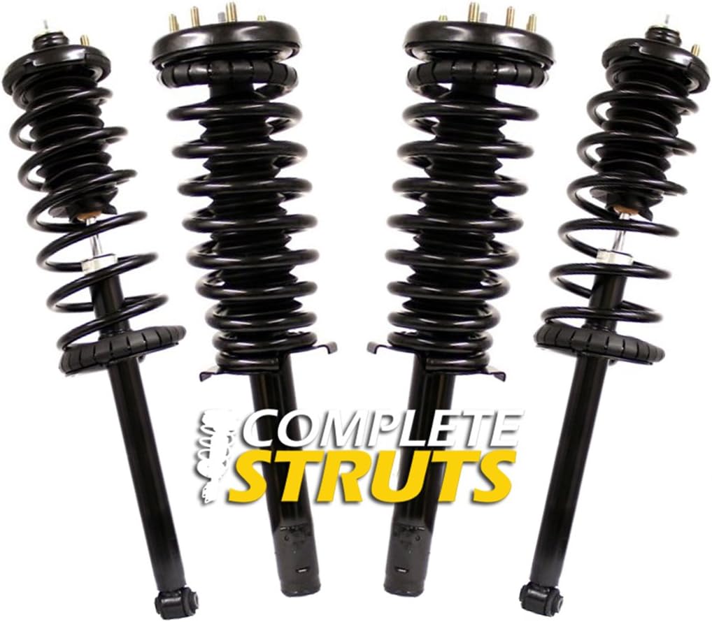 Front & Rear Quick Complete Struts & Coil Spring Assemblies Replacement for 1998-2002 Honda Accord (Set of 4)