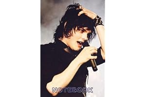 Notebook : Gerard Way College Ruled Notebook Journal, Thankgiving Notebook 100 Pages #107
