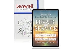 LENWELL iPad Pro 10.5” 2017 True Original OEM Display Digitizer LCD Screen Replacement Touch Assembly A1701 A1709 Premium Repair Toolkit + Free Install (Repair Service)