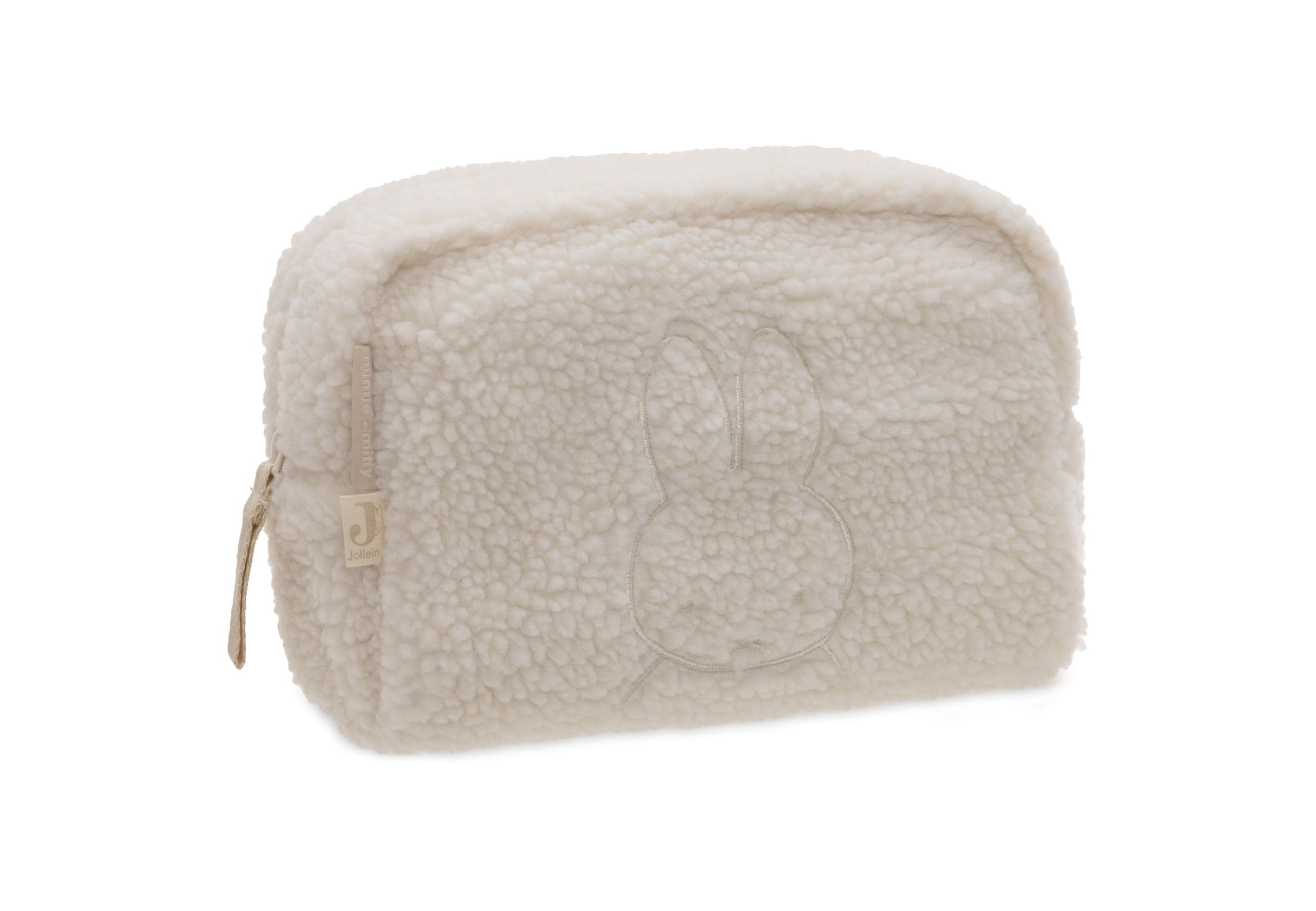 Jollein Teddy Miffy, Oatmeal Terry Cloth Nappy Bag - Organiser, Cosmetic Bag, Nappy Case